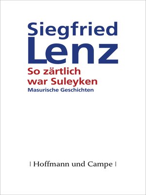 cover image of So zärtlich war Suleyken